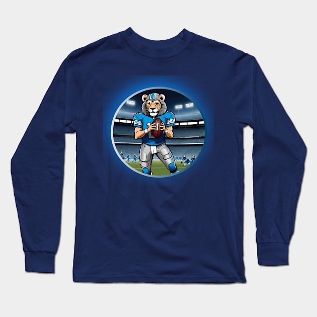 Lions a team Long Sleeve T-Shirt by Human light 